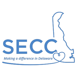 SECC Master Logo charitable blue on transparent back ground
