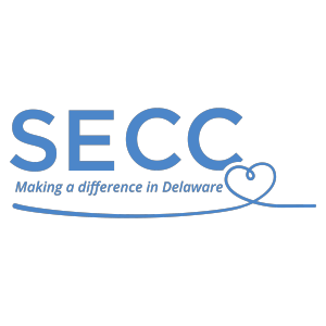 SECC Narrow Logo Charitable Blue on Transparent Background 