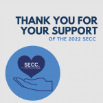 Thank you for your support of the 2022 SECC with heart and hand in circle