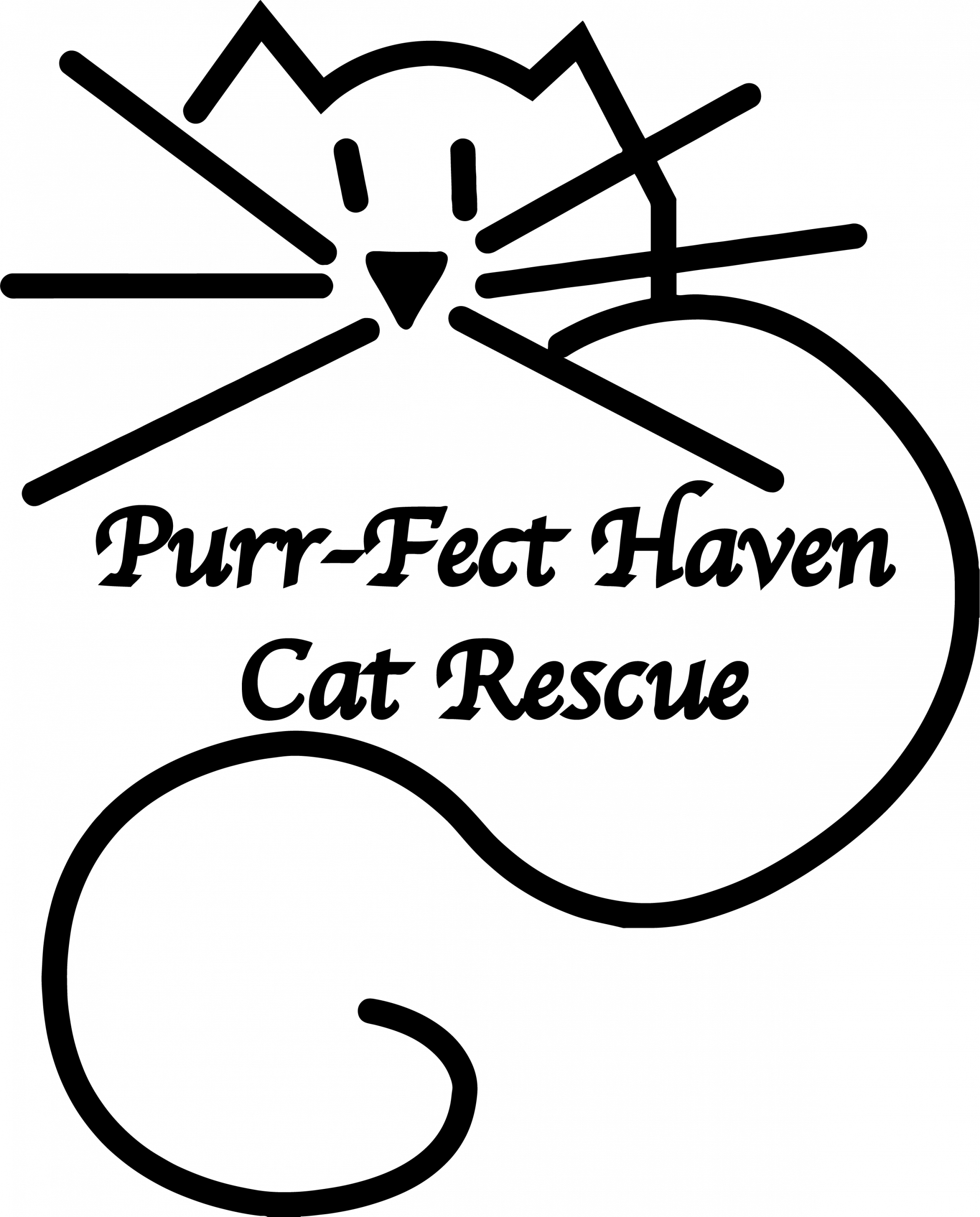 Purr-fect Haven Cat Rescue logo
